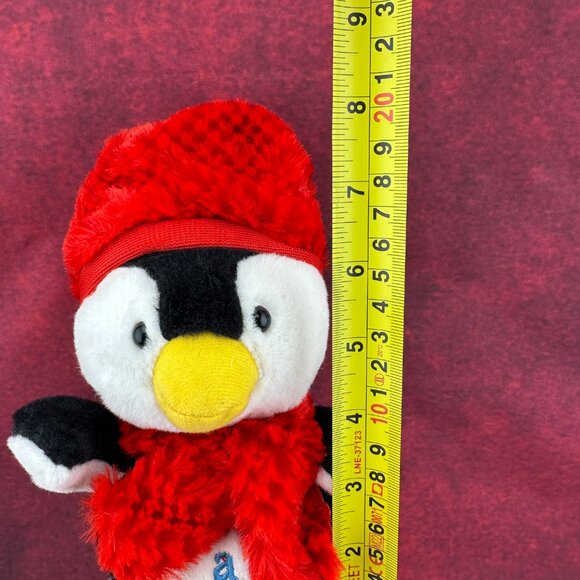 DAN DEE COLLECTION "HAVE A COOL YULE" PENQUIN PLUSH STUFFED ANIMAL 8 inch TALL - Picture 9 of 9